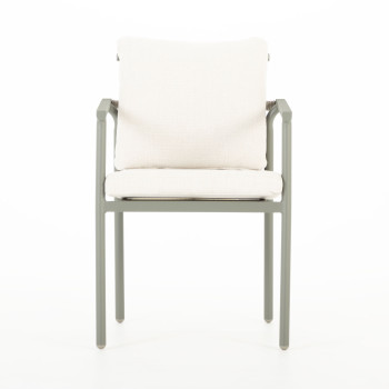 Como Outdoor Dining Chair, Green