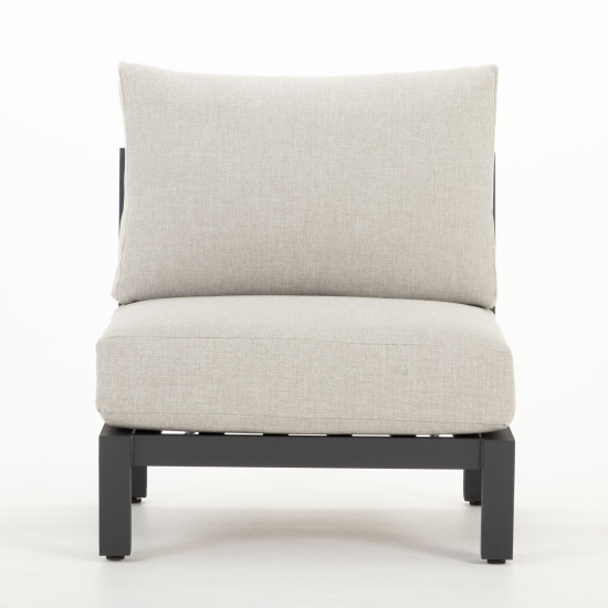 Catalina Outdoor Modular One Seater, Gunmetal