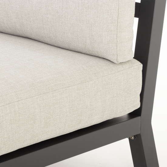 Catalina Outdoor Modular One Seater, Gunmetal
