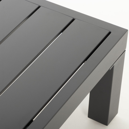 Catalina Outdoor Coffee Table - W126, Gunmetal