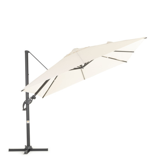 Laredo Outdoor Cantilever Umbrella - W300, Oatmeal