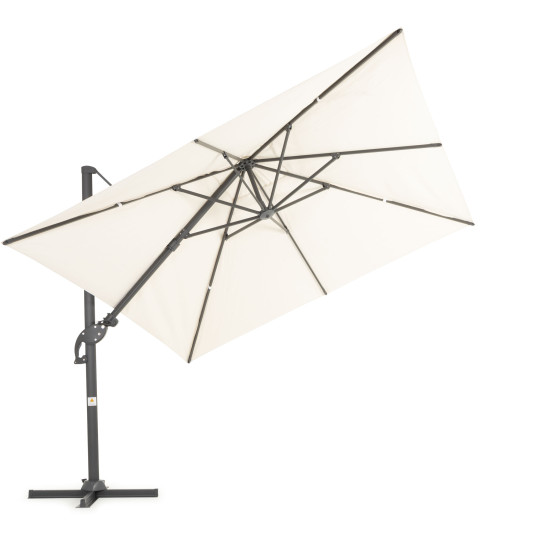Laredo Outdoor Cantilever Umbrella - W300, Oatmeal