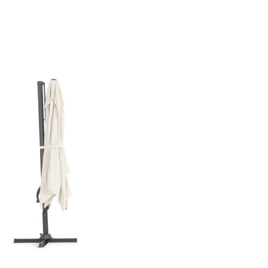 Laredo Outdoor Cantilever Umbrella - W300, Oatmeal