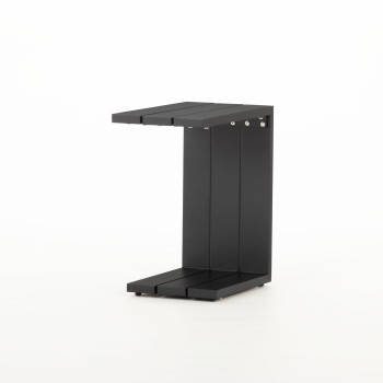 Cyprus Outdoor Side Table, Black