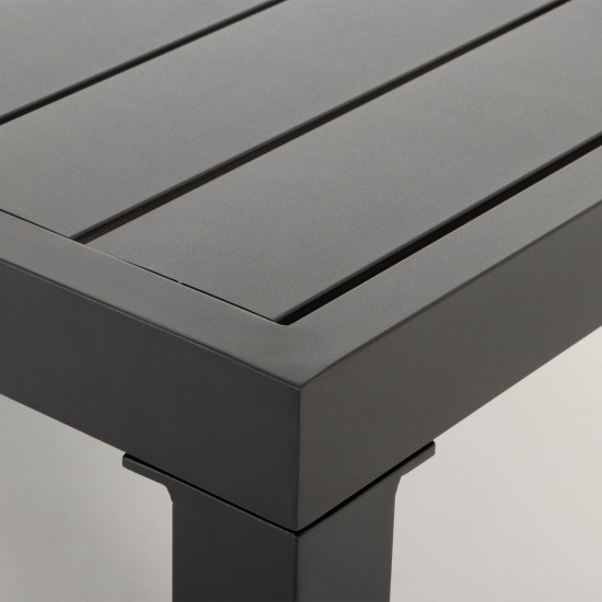 Cyprus Outdoor Coffee Table - W126, Black