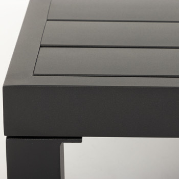Cyprus Outdoor Coffee Table - W126, Black