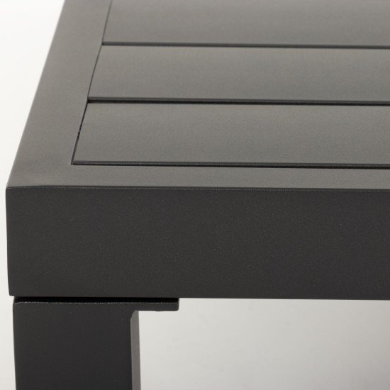 Cyprus Outdoor Coffee Table - W126, Black