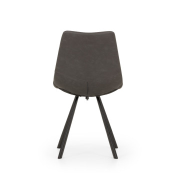 Clevedon & Malmo 5 Piece Dining Set - W120, Charcoal