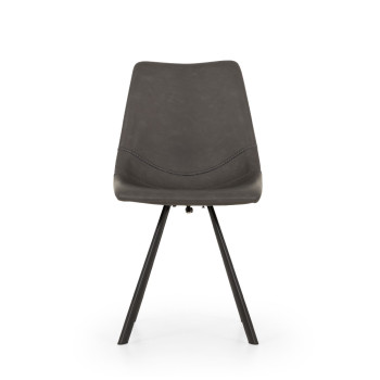Clevedon & Malmo 5 Piece Dining Set - W120, Charcoal