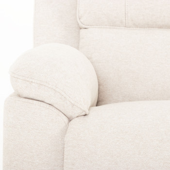 Aiden 3 Seater Recliner + 2 Seater Recliner, Oatmeal