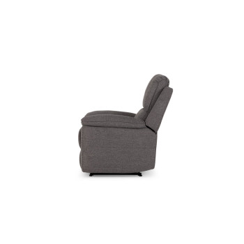 Aiden 3 Seater Recliner + 2 Recliner Chairs, Dark Grey