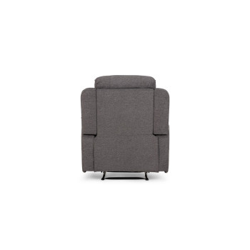 Aiden 3 Seater Recliner + 2 Recliner Chairs, Dark Grey