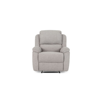 Aiden 2 Seater Recliner + 2 Recliner Chairs, Light Grey