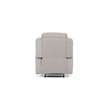 Aiden 2 Seater Recliner + 2 Recliner Chairs, Light Grey