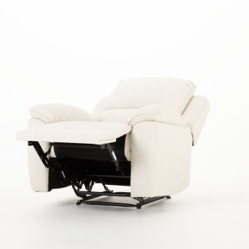 Aiden 3 Seater Recliner + 2 Recliner Chairs, Oatmeal