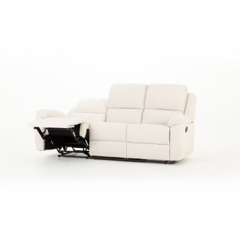 Aiden 3 Seater Recliner + 2 Recliner Chairs, Oatmeal