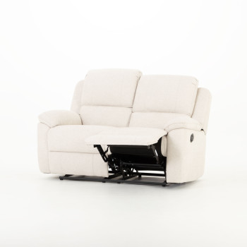 Aiden 2 Seater Recliner + 2 Recliner Chairs, Oatmeal