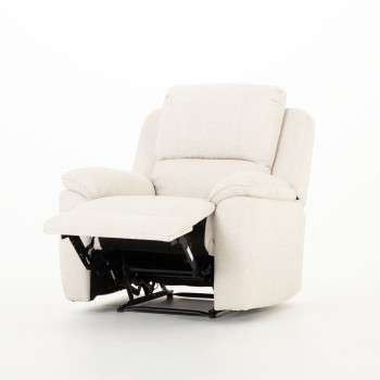Aiden 2 Seater Recliner + 2 Recliner Chairs, Oatmeal