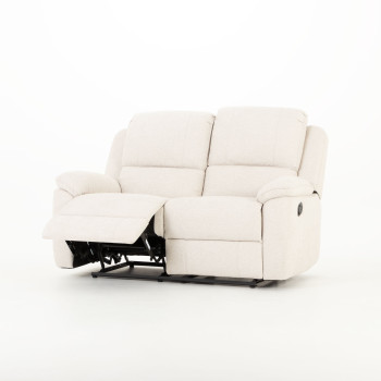 Aiden 2 Seater Recliner + 2 Recliner Chairs, Oatmeal