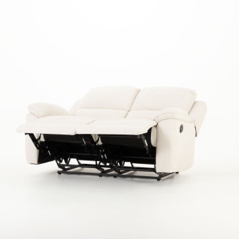 Aiden 2 Seater Recliner + 2 Recliner Chairs, Oatmeal