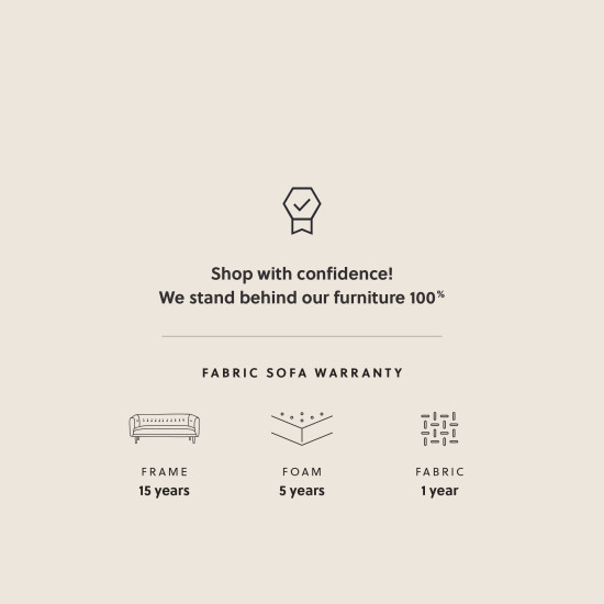Alex 2 Seater + Ottoman, Brown