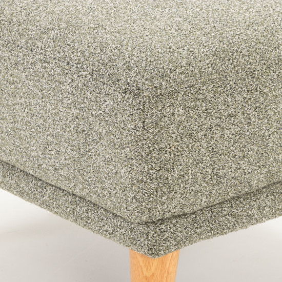 Alex 2 Seater + Ottoman, Green