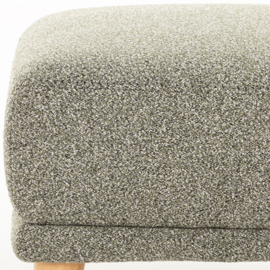 Alex 2 Seater + Ottoman, Green