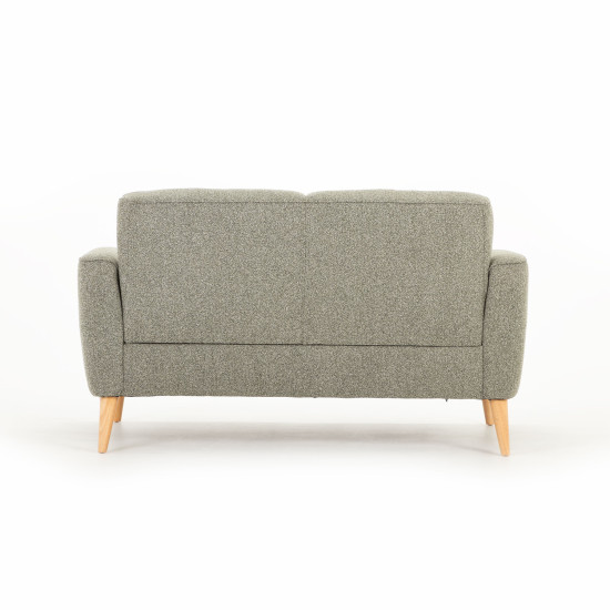 Alex 2 Seater + Ottoman, Green