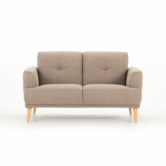 Alex 2 Seater + 2 Chairs, Brown