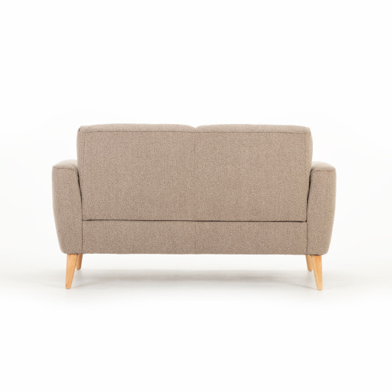 Alex 2 Seater + 2 Chairs, Brown