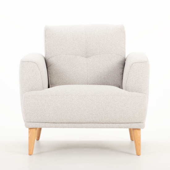 Alex 3 Seater + 2 Chairs, Light Grey