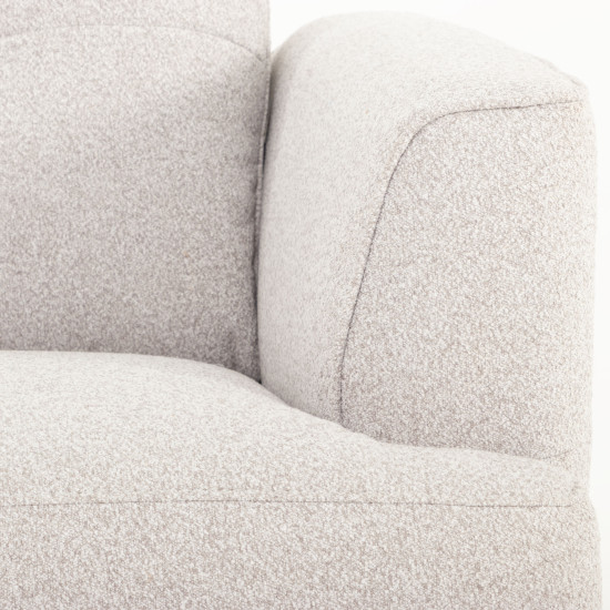 Alex 3 Seater + 2 Chairs, Light Grey