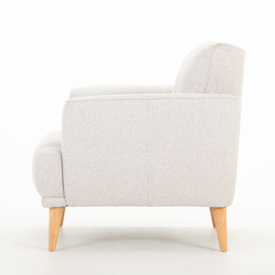 Alex 2 Seater + 2 Chairs, Light Grey