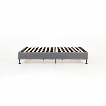 Alfa King Bed Base, Charcoal