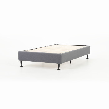 Alfa King Single Bed Base, Charcoal