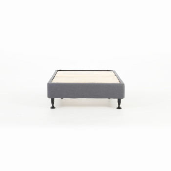 Alfa Single Bed Base, Charcoal