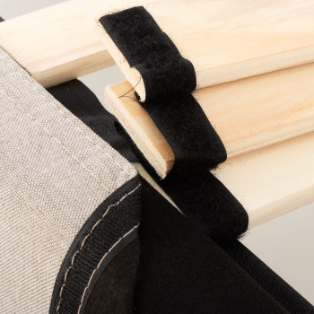 Alfa Super King Bed Base, Beige