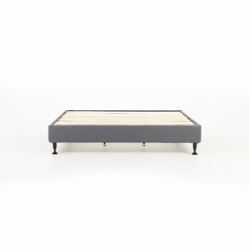 Alfa Super King Bed Base, Charcoal