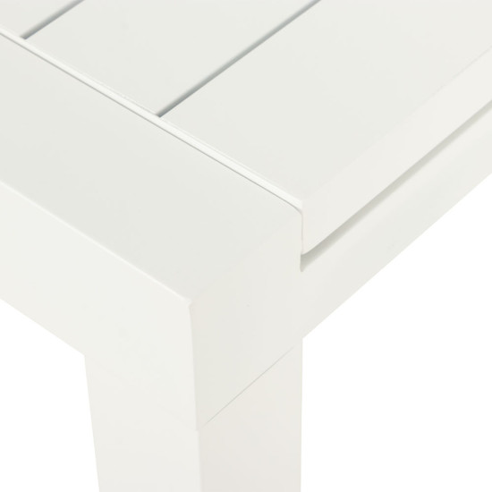 Antoni 11 Piece Outdoor Extension Dining Set - W220/340, White