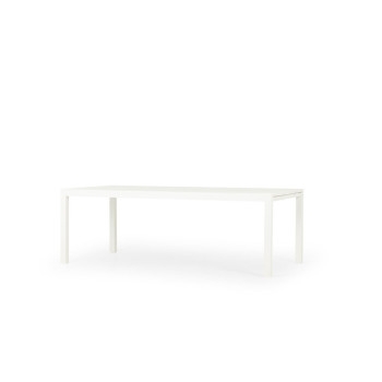 Antoni 11 Piece Outdoor Extension Dining Set - W220/340, White