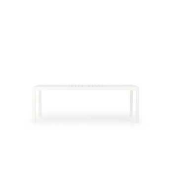 Antoni 13 Piece Outdoor Extension Dining Set - W220/340, White