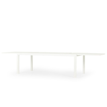 Antoni 13 Piece Outdoor Extension Dining Set - W220/340, White