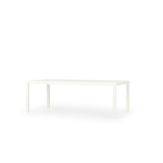 Antoni 9 Piece Outdoor Extension Dining Set - W220/340, White