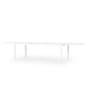 Antoni 9 Piece Outdoor Extension Dining Set - W220/340, White