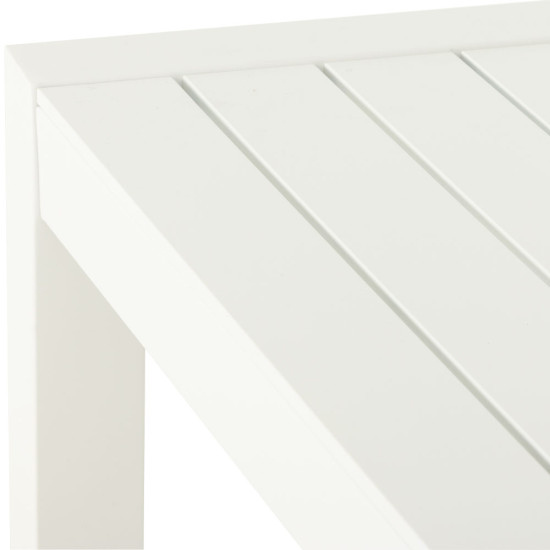 Antoni 9 Piece Outdoor Dining Set - W210, White