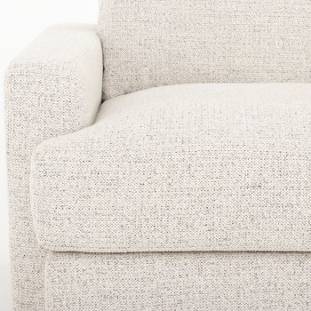 Aria 2 Seater + Ottoman, Ash