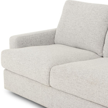 Aria 2 Seater + Ottoman, Grey
