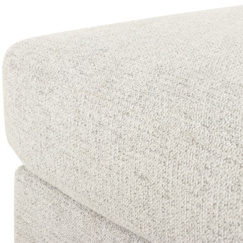 Aria Chaise + Ottoman, Grey