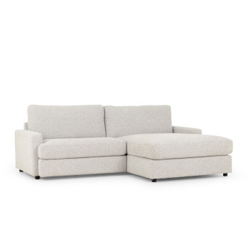 Aria Chaise + Ottoman, Grey