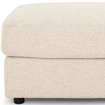 Aria Chaise + Ottoman, Natural